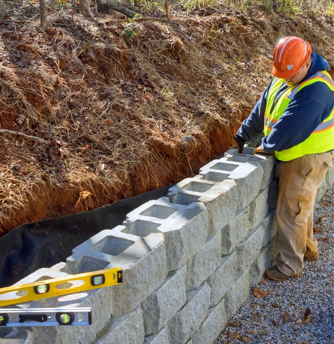 Retention Wall Repair 3