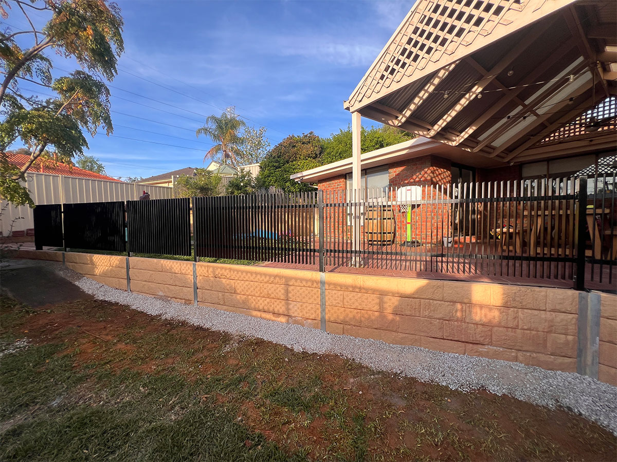 What is a retaining wall on an Adelaide sloping block